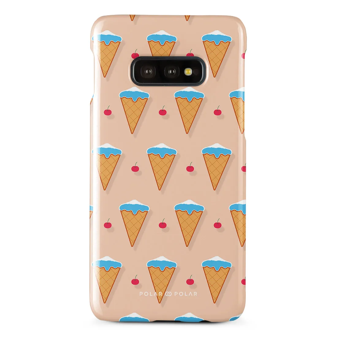 Fujisan Peach Ice Cream Custom - Samsung Galaxy S10E Case