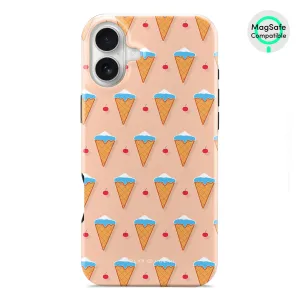 Fujisan Peach Ice Cream - iPhone 16 Plus Case