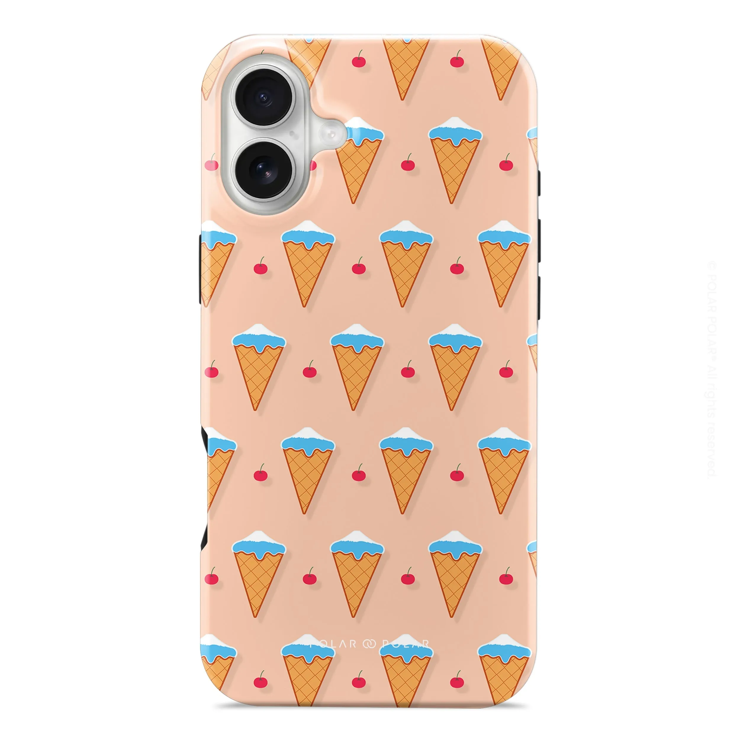 Fujisan Peach Ice Cream - iPhone 16 Plus Case