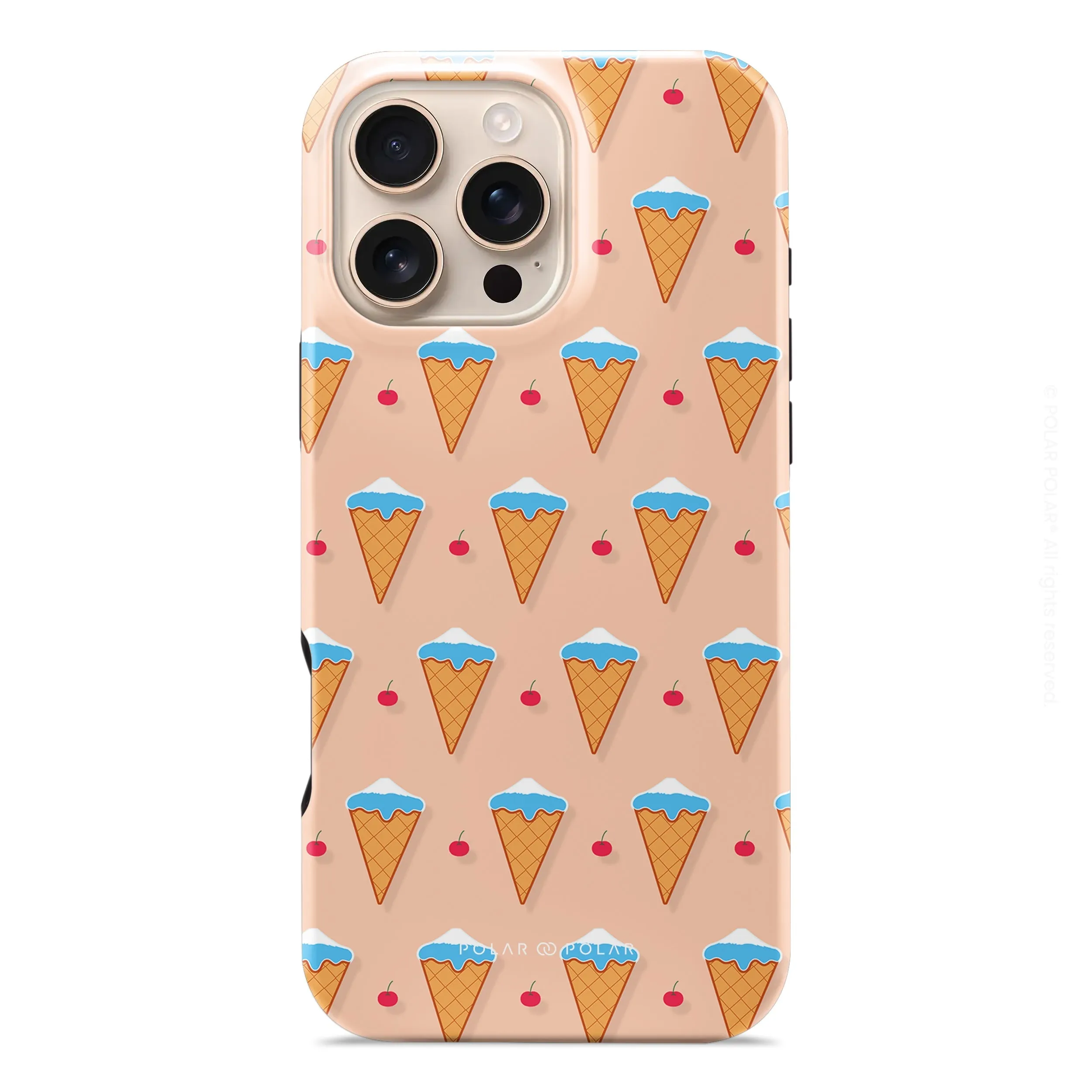 Fujisan Peach Ice Cream - iPhone 16 Pro Max Case