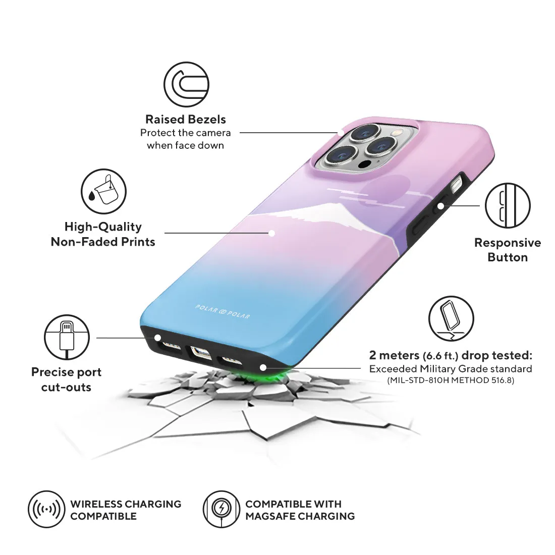 Fujisan Romance Custom - iPhone 13 Pro Case