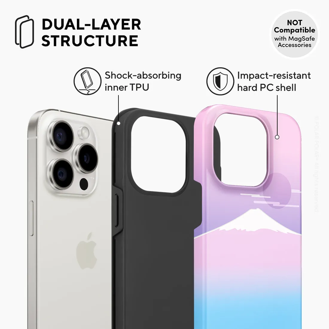 Fujisan Romance - iPhone 15 Pro Case