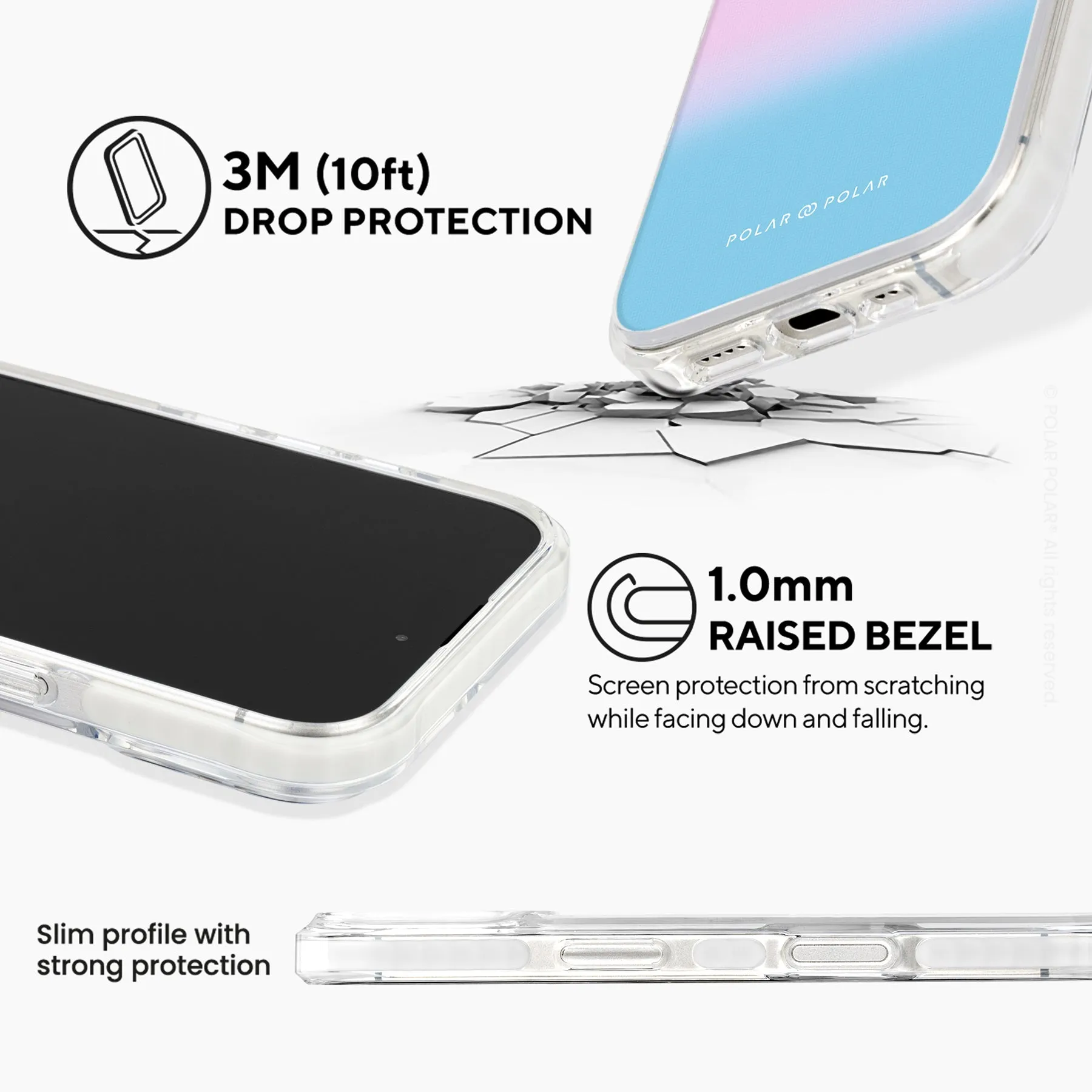 Fujisan Romance - iPhone 16 Plus Clear Bumper MagSafe Case