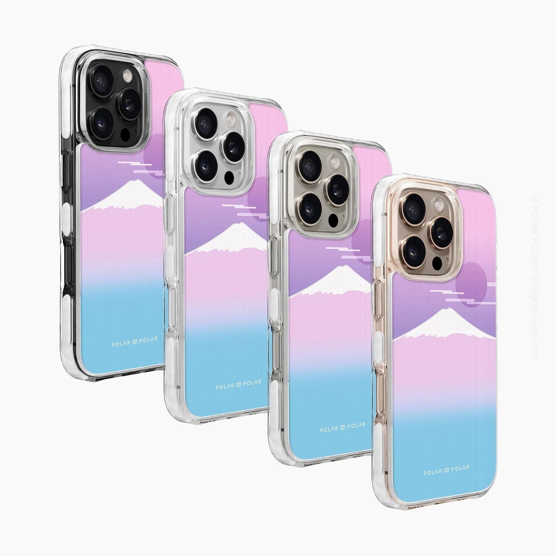 Fujisan Romance - iPhone 16 Pro Clear Bumper MagSafe Case