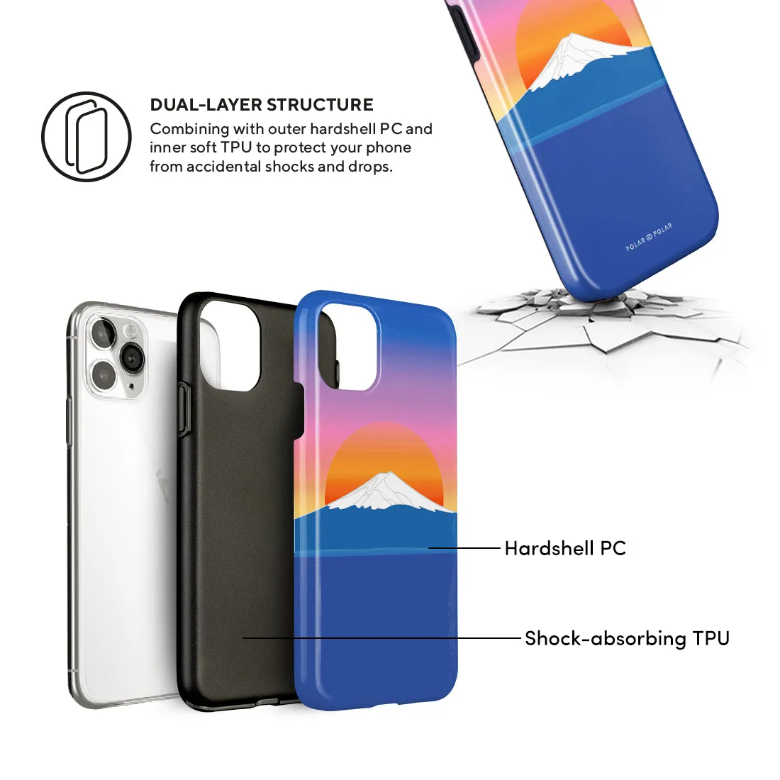 Fujisan Sunset Custom - iPhone 12 Pro Max Case