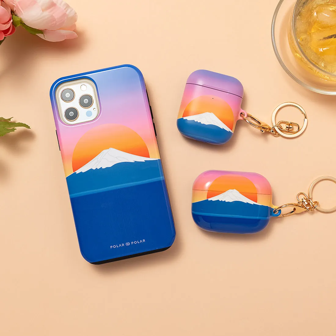 Fujisan Sunset Custom - iPhone 14 Pro Case