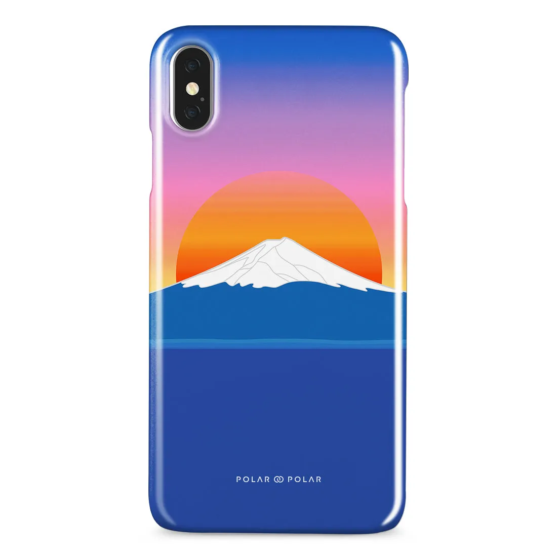 Fujisan Sunset Custom - iPhone XS Max Case