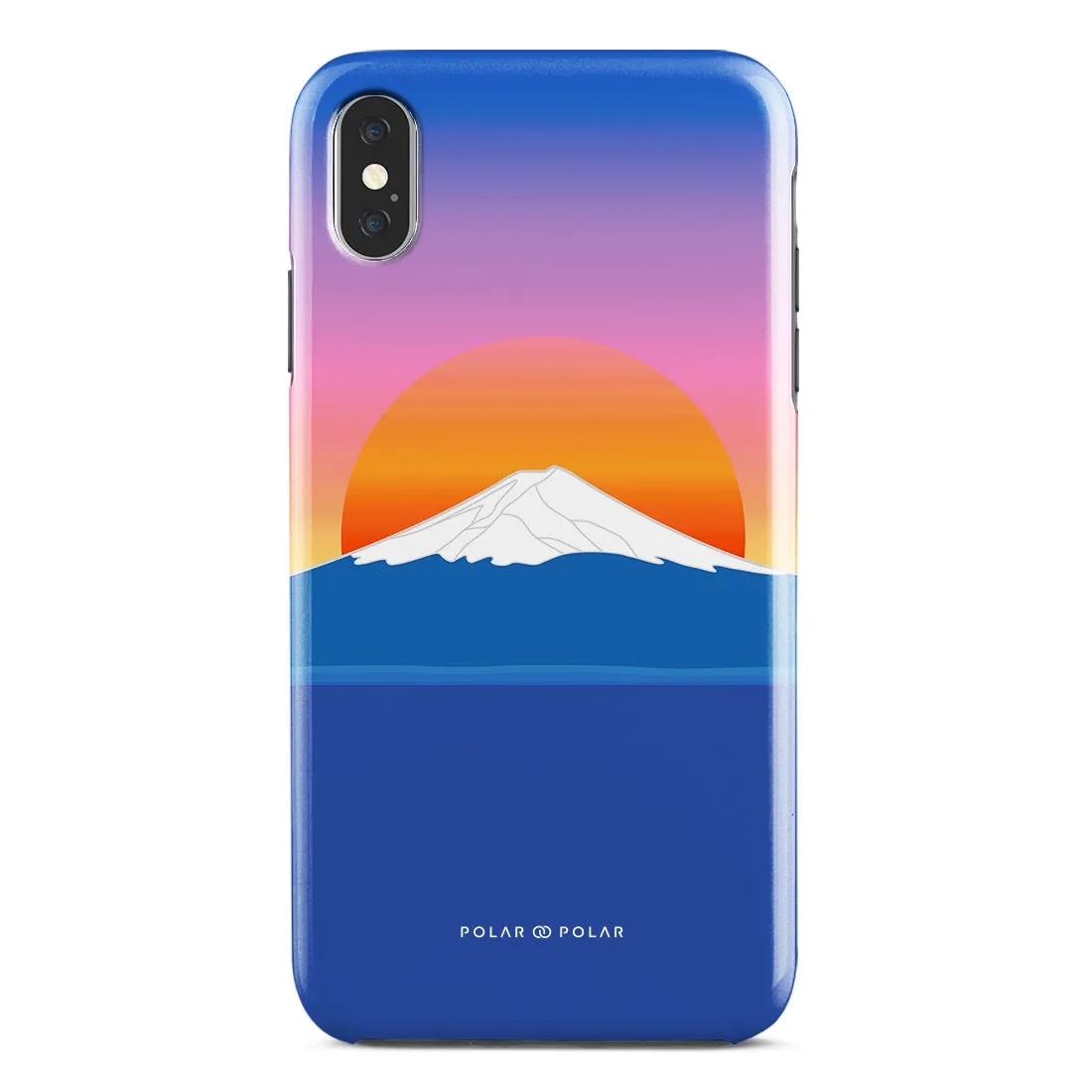 Fujisan Sunset Custom - iPhone XS Max Case