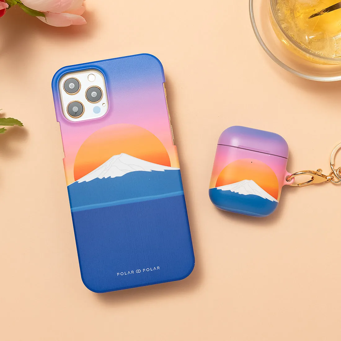 Fujisan Sunset Custom - iPhone XS Max Case