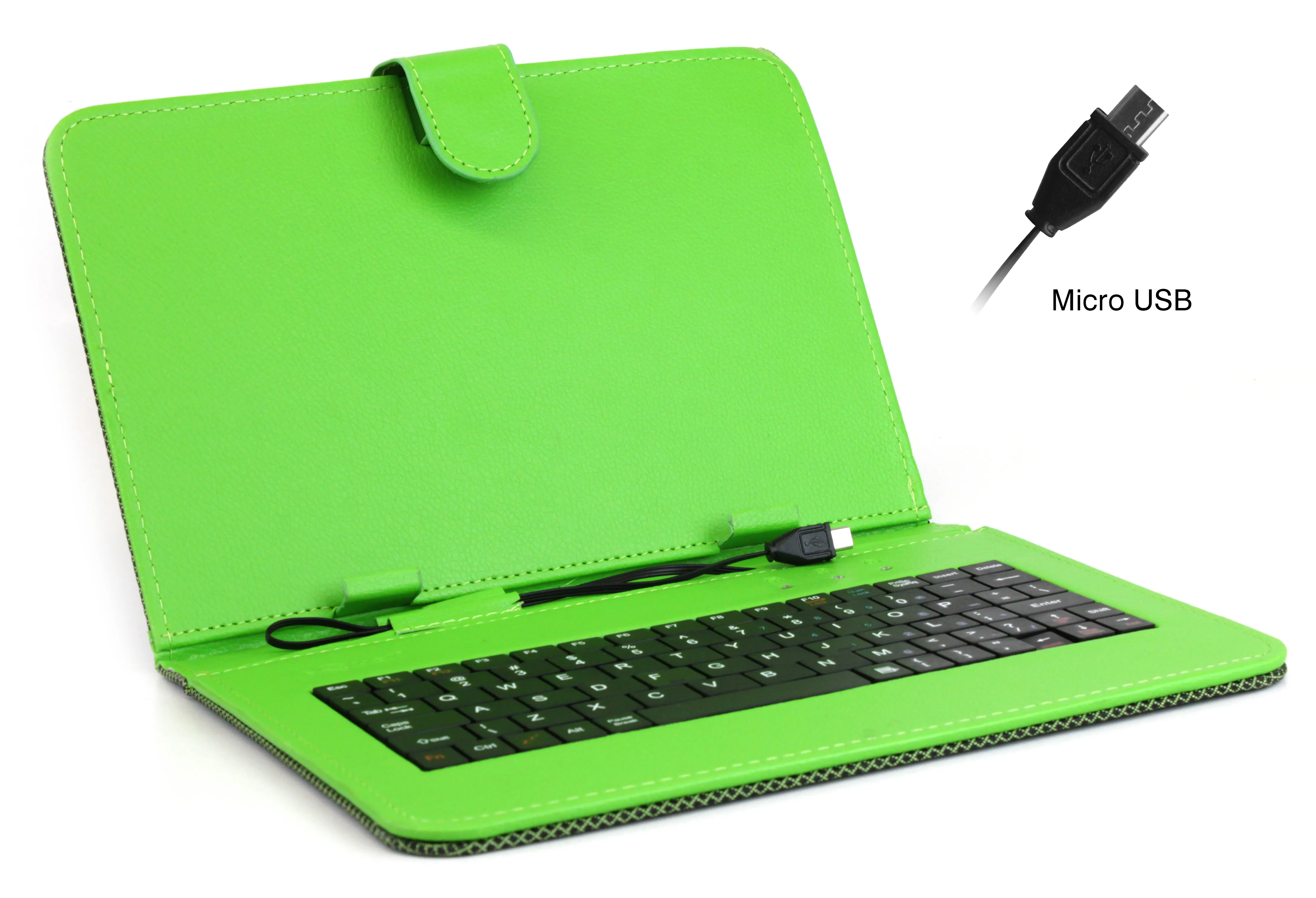 Funda Teclado Para Tablet Boxchip 9 Negro Liso