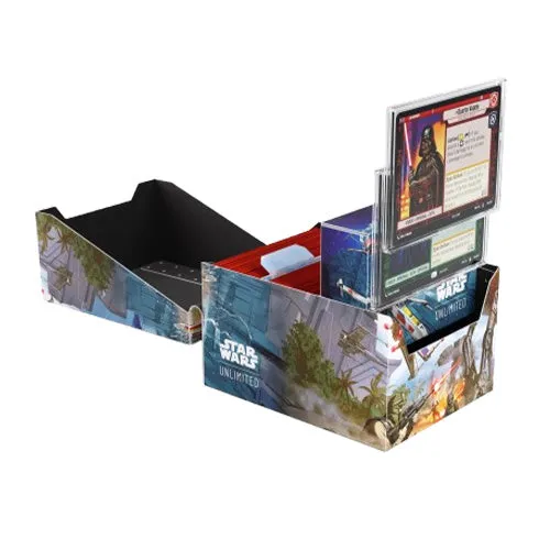 Gamegenic Star Wars Unlimited Twin Sun Soft Crate Deck Box - Battle of Scarif