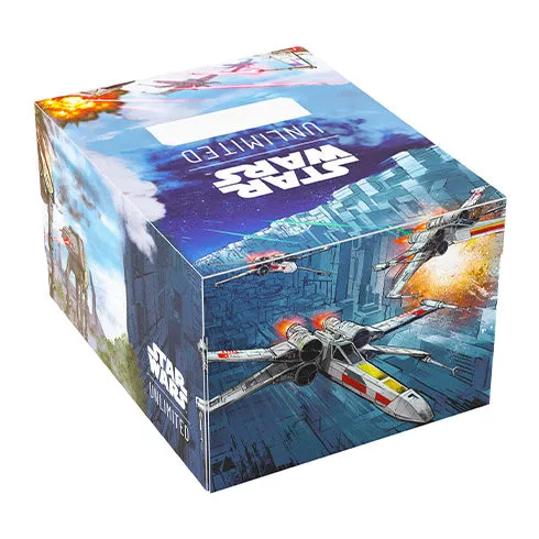Gamegenic Star Wars Unlimited Twin Sun Soft Crate Deck Box - Battle of Scarif