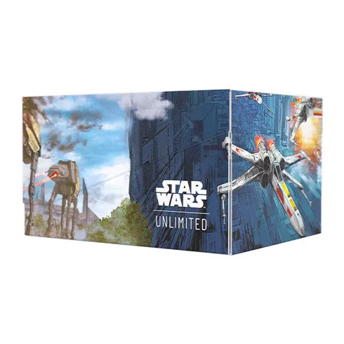 Gamegenic Star Wars Unlimited Twin Sun Soft Crate Deck Box - Battle of Scarif