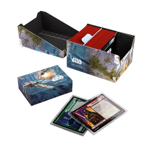Gamegenic Star Wars Unlimited Twin Sun Soft Crate Deck Box - Battle of Scarif