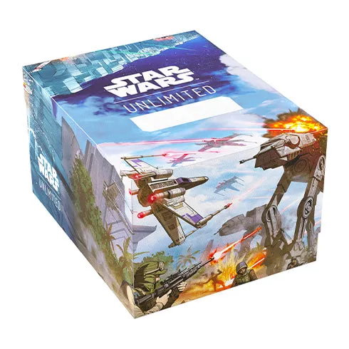 Gamegenic Star Wars Unlimited Twin Sun Soft Crate Deck Box - Battle of Scarif