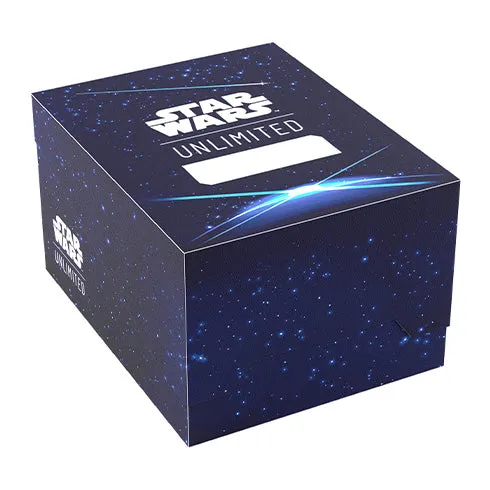 Gamegenic Star Wars Unlimited Twin Sun Soft Crate Deck Box - Card Back Blue