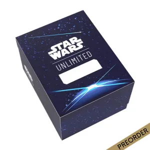 Gamegenic Star Wars Unlimited Twin Sun Soft Crate Deck Box - Card Back Blue