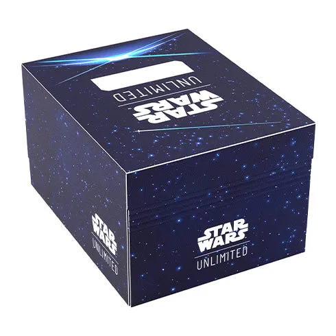 Gamegenic Star Wars Unlimited Twin Sun Soft Crate Deck Box - Card Back Blue