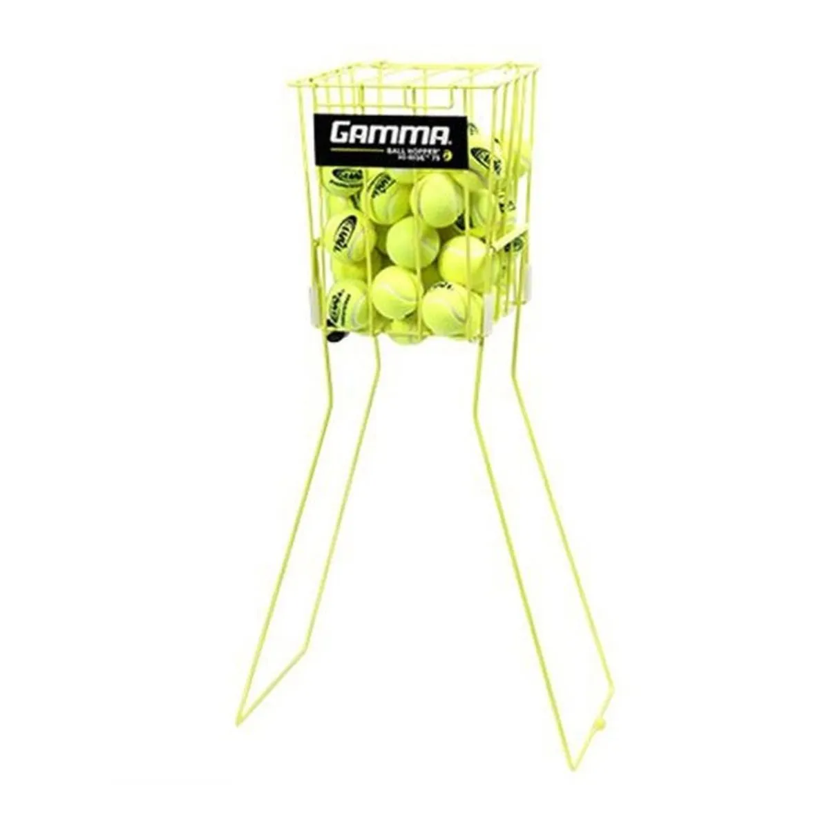 Gamma Ball Hopper Hi-Rise 75 with Wheels (Yellow)