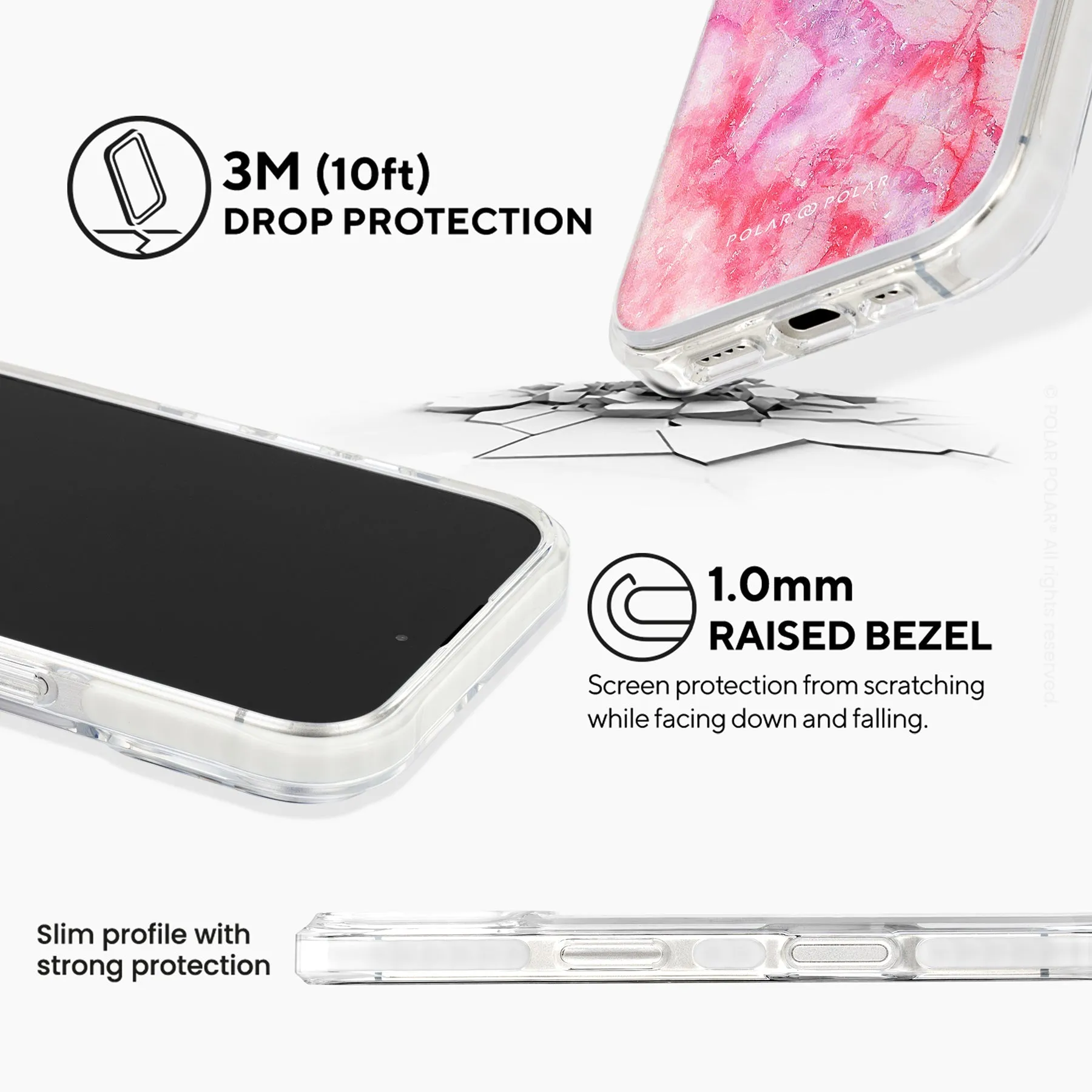 Gloaming Island - iPhone 16 Clear Bumper MagSafe Case