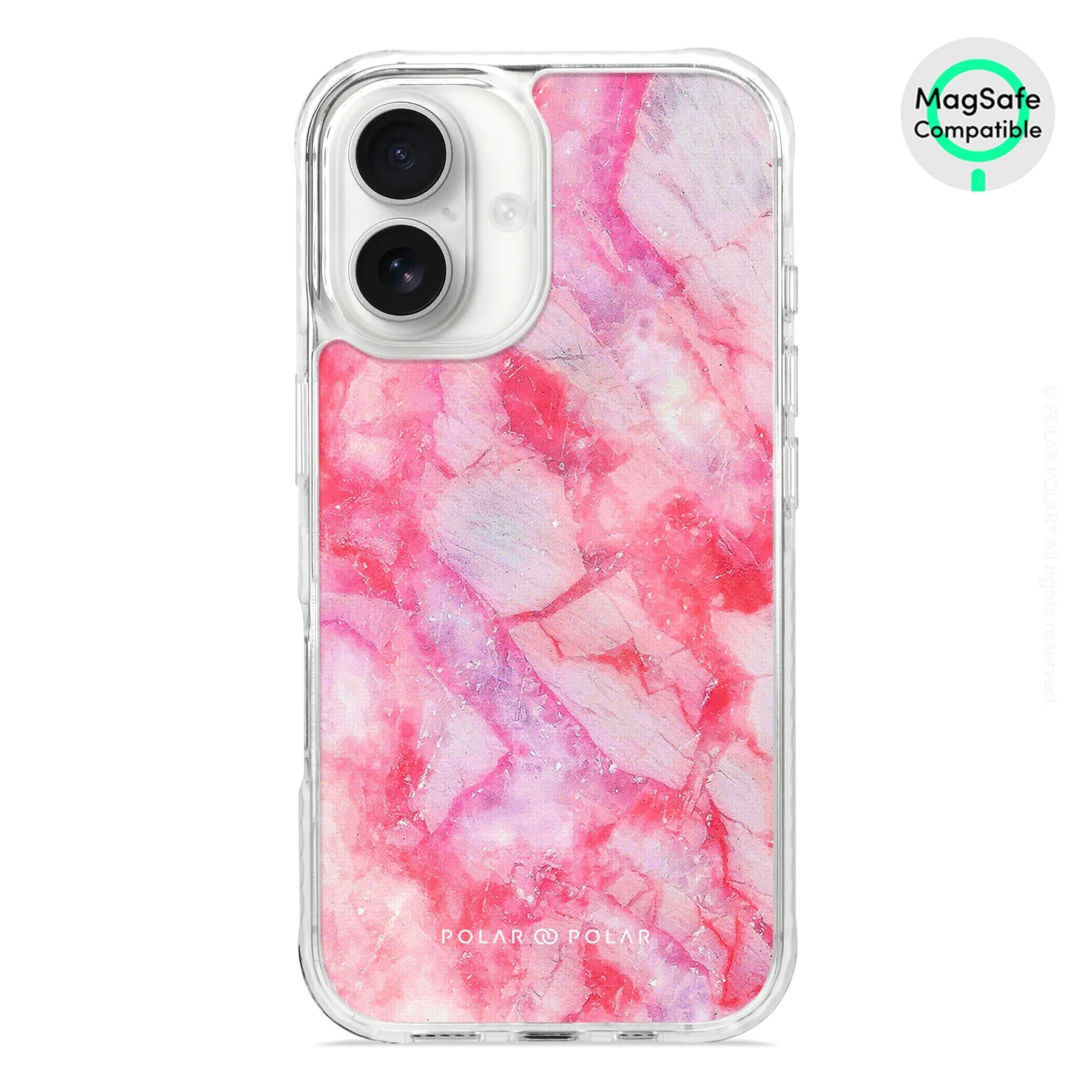 Gloaming Island - iPhone 16 Clear Bumper MagSafe Case