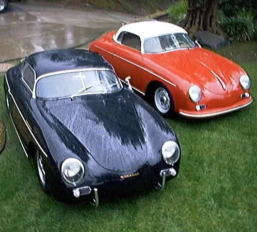 GP1 - Glasspar Primered 356 Speedster Hardtop Assembly