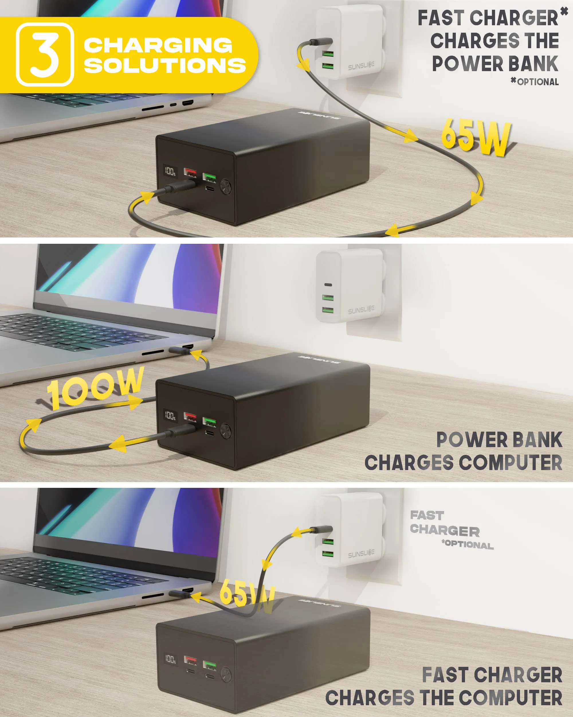 Gravity 40'000 mAh - Powerbank for Laptop