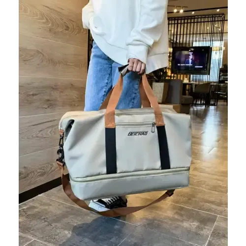 Gray Travel Bag