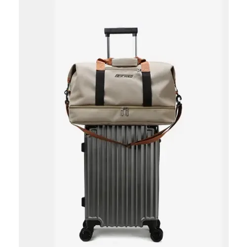 Gray Travel Bag