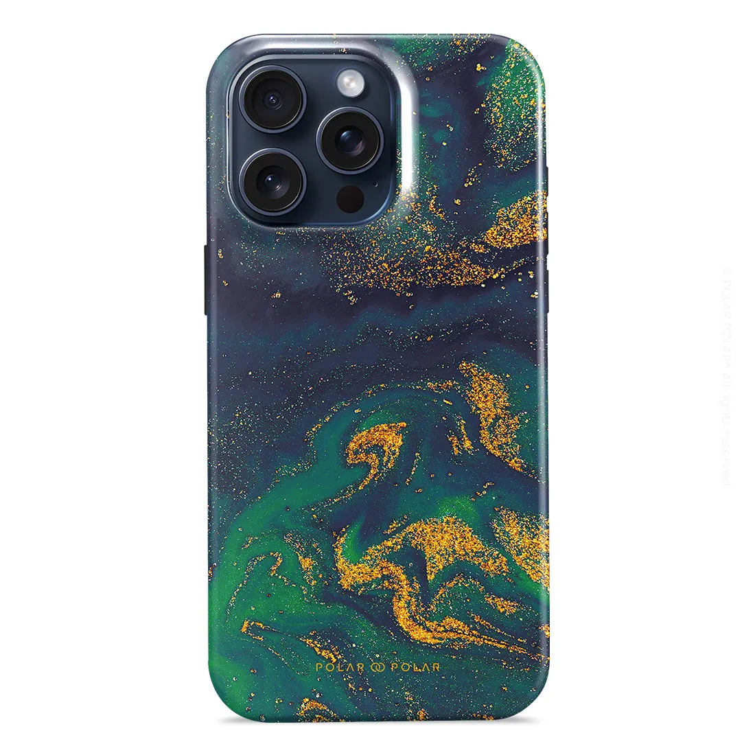 Green Night Quicksand - iPhone 15 Pro Max Case