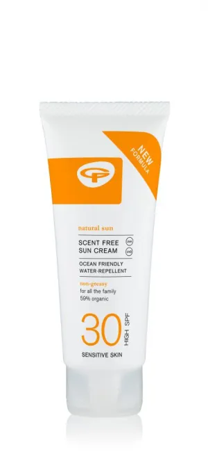 Green People Scent Free Sun Cream SPF30 100ml