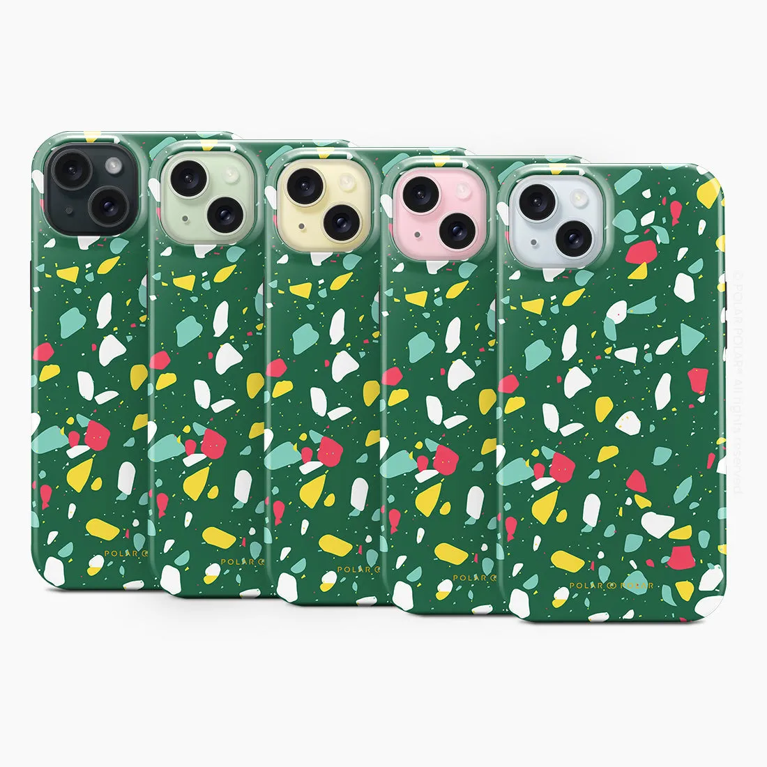 Greenfield Terrazzo Custom - iPhone 15 Plus Case