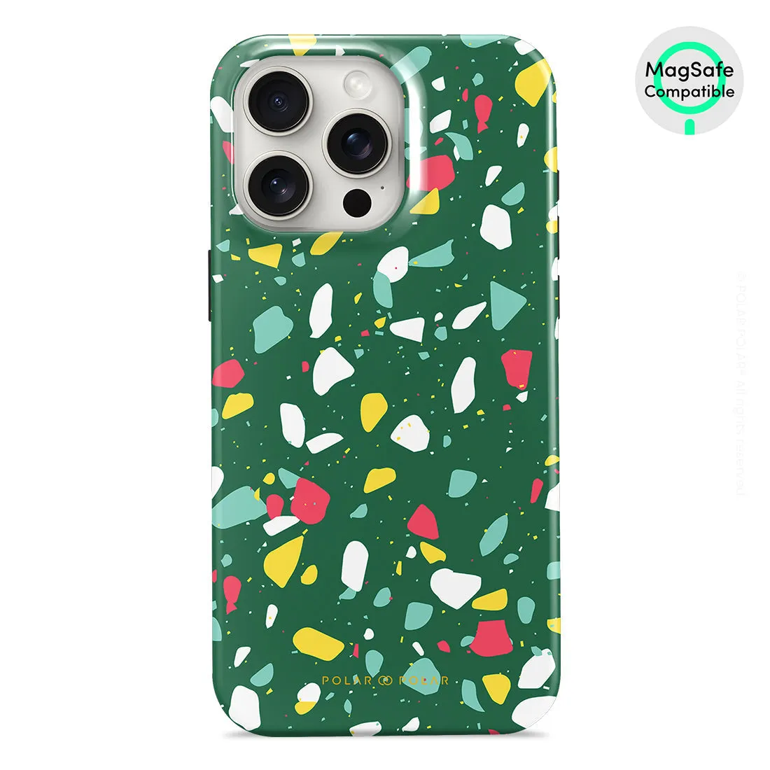 Greenfield Terrazzo Custom - iPhone 15 Pro Max Case
