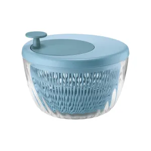 Guzzini Preparation Salad Spinner With Lid 26cm Spin & Store Matt Blue GZ170900134