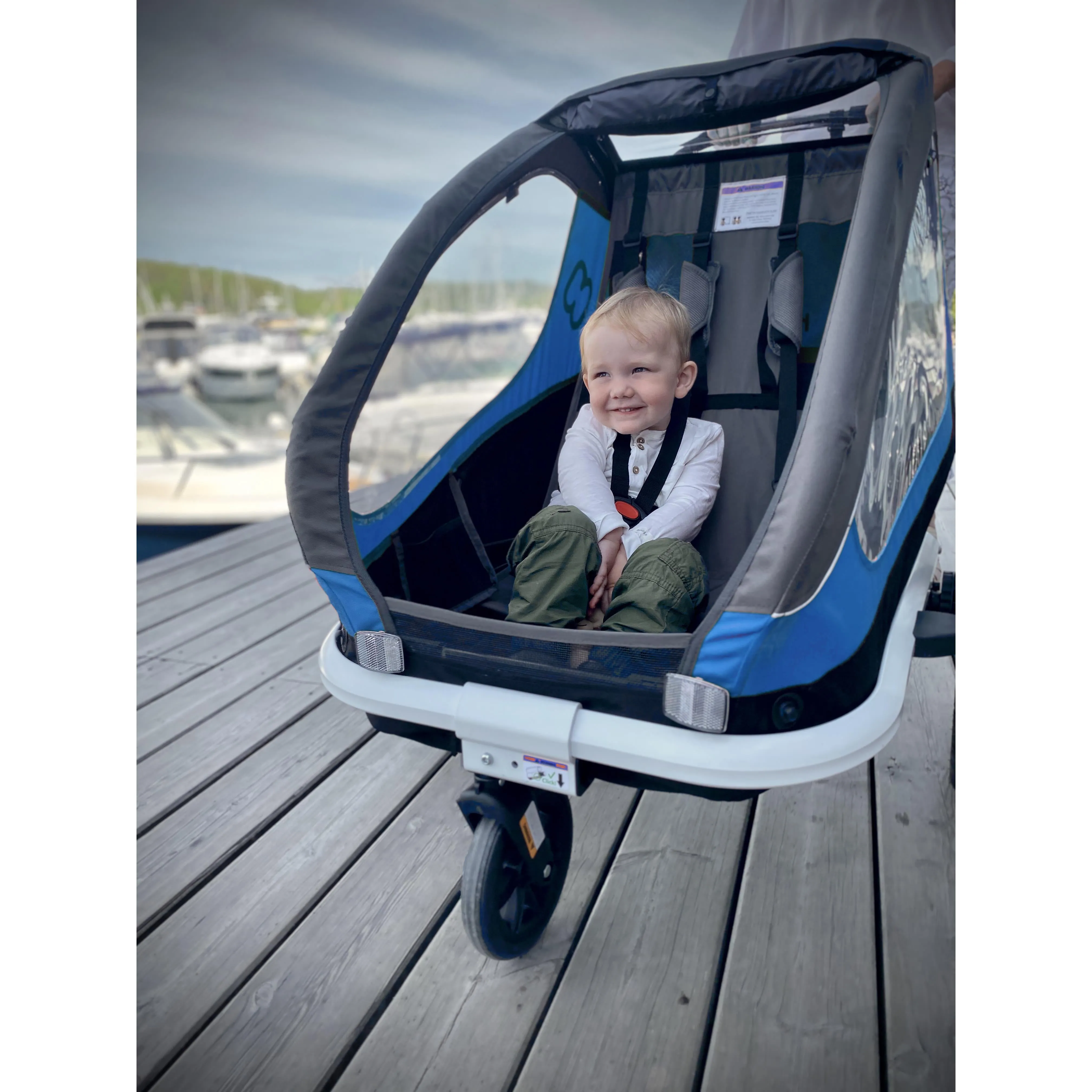 Hamax Traveller Twin Child Bike Trailer