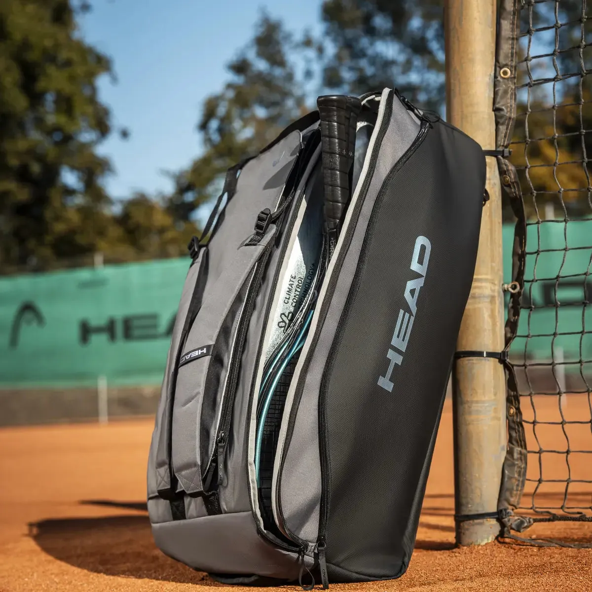 Head Pro X Duffle Racket Tennis Bag L (Black/Dark Grey)