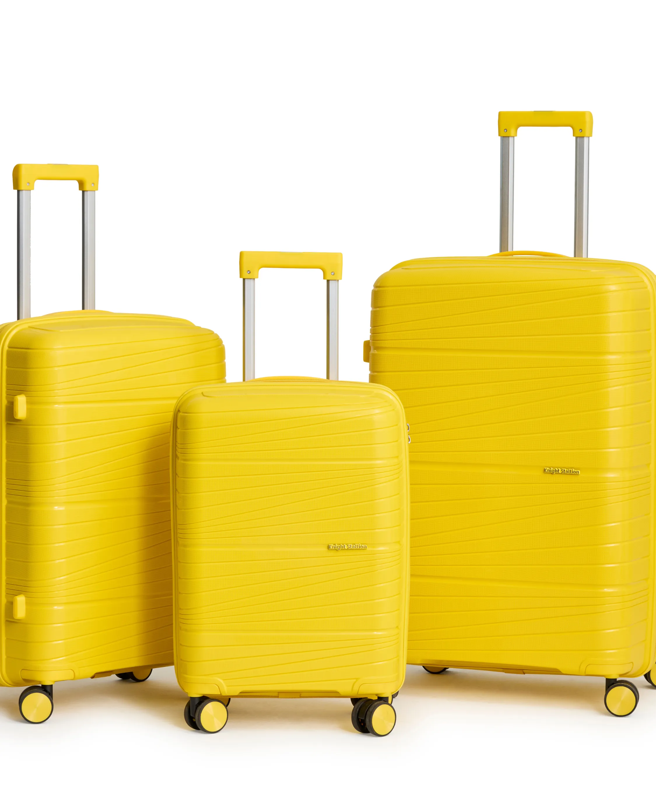 Hercules Golden Glide 24" Check-In Medium Luggage – Lightweight, Durable Hard Shell Suitcase with Spinner Wheels