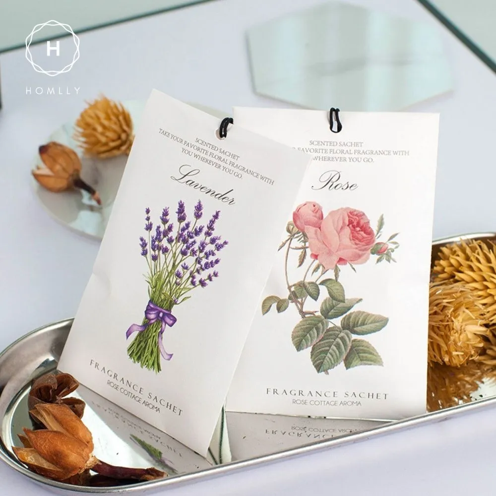 Homlly 12 Packs Scented Sachets for Drawer, bag, shoe rack, gift and Closet (6 Scents)