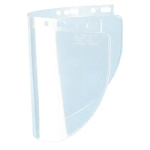 Honeywell High Performance® Faceshield Windows, Clear, Standard, 8 in x 11-1/4 in, 4118CL