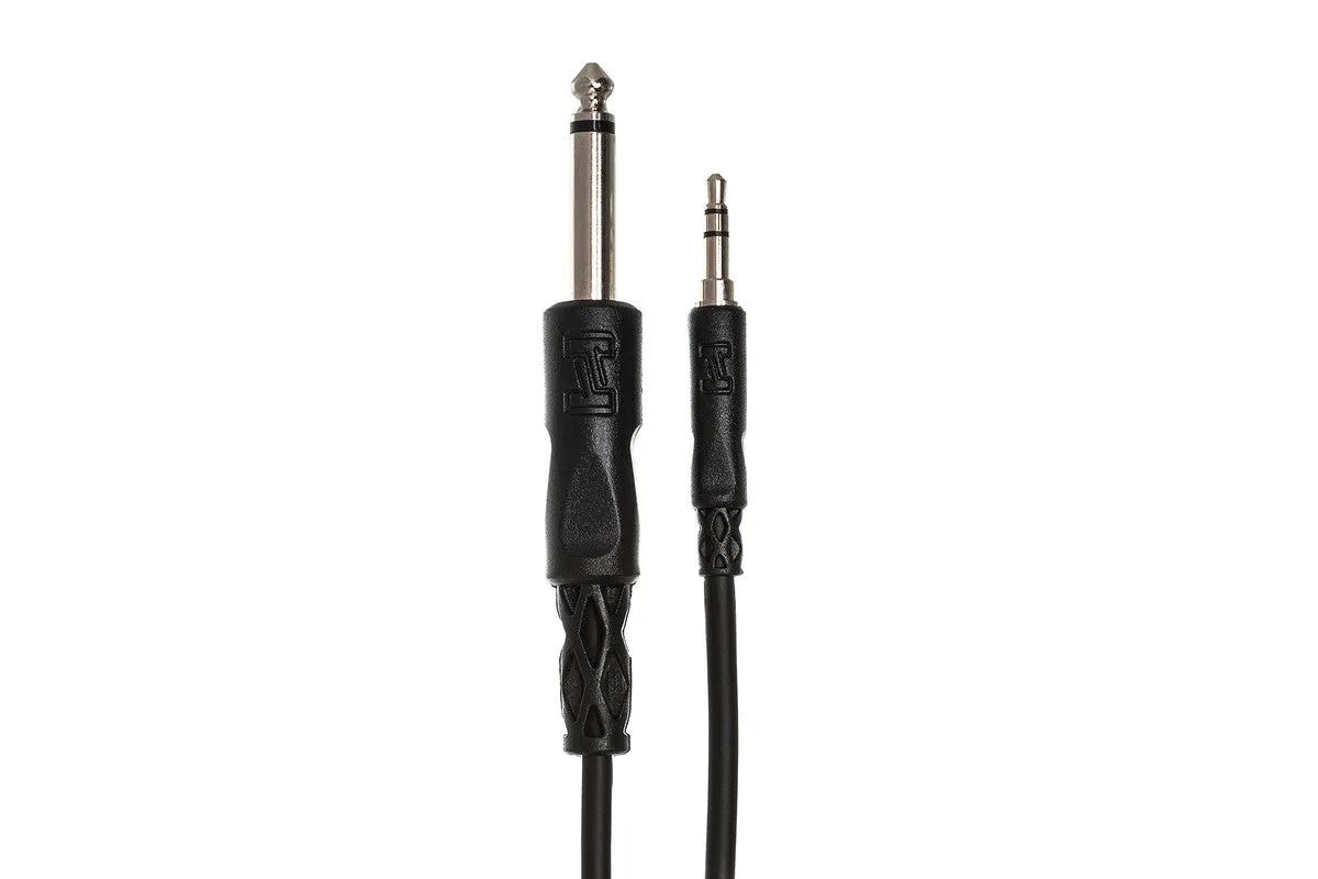 HOSA CMP-110 10' Mono Interconnect, 1/4 In TS To 3.5 Mm TRS