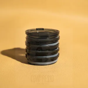 HUSKEE Cups 4 pack of Universal Lids (For all Cups Except 3 oz) Smoke