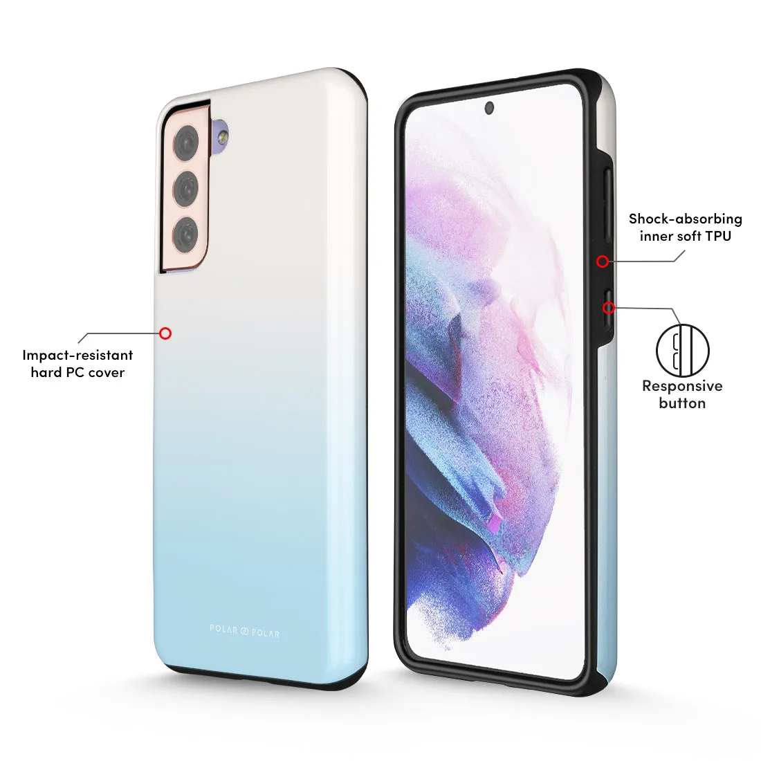 Iceberg Pastel Custom - Samsung Galaxy S21 Plus 5G Case