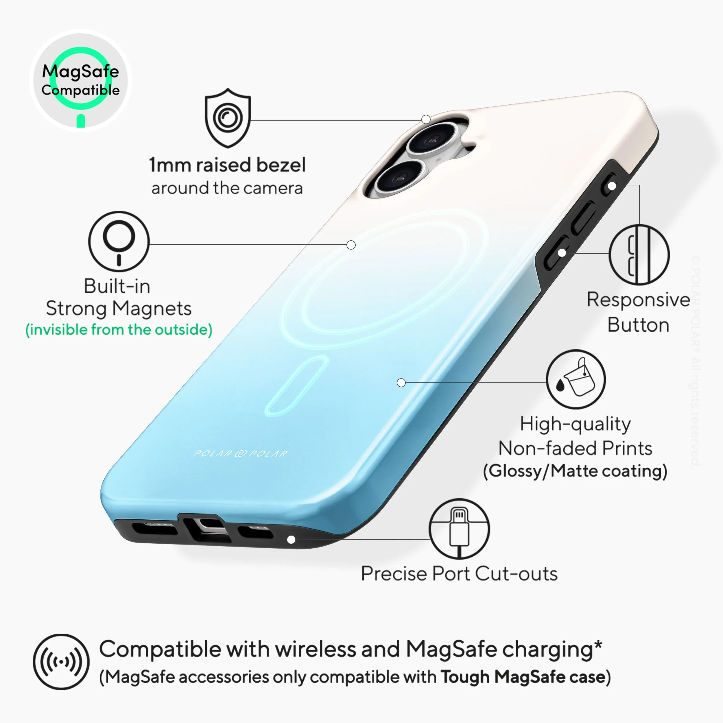 Iceberg Pastel - iPhone 16 Case