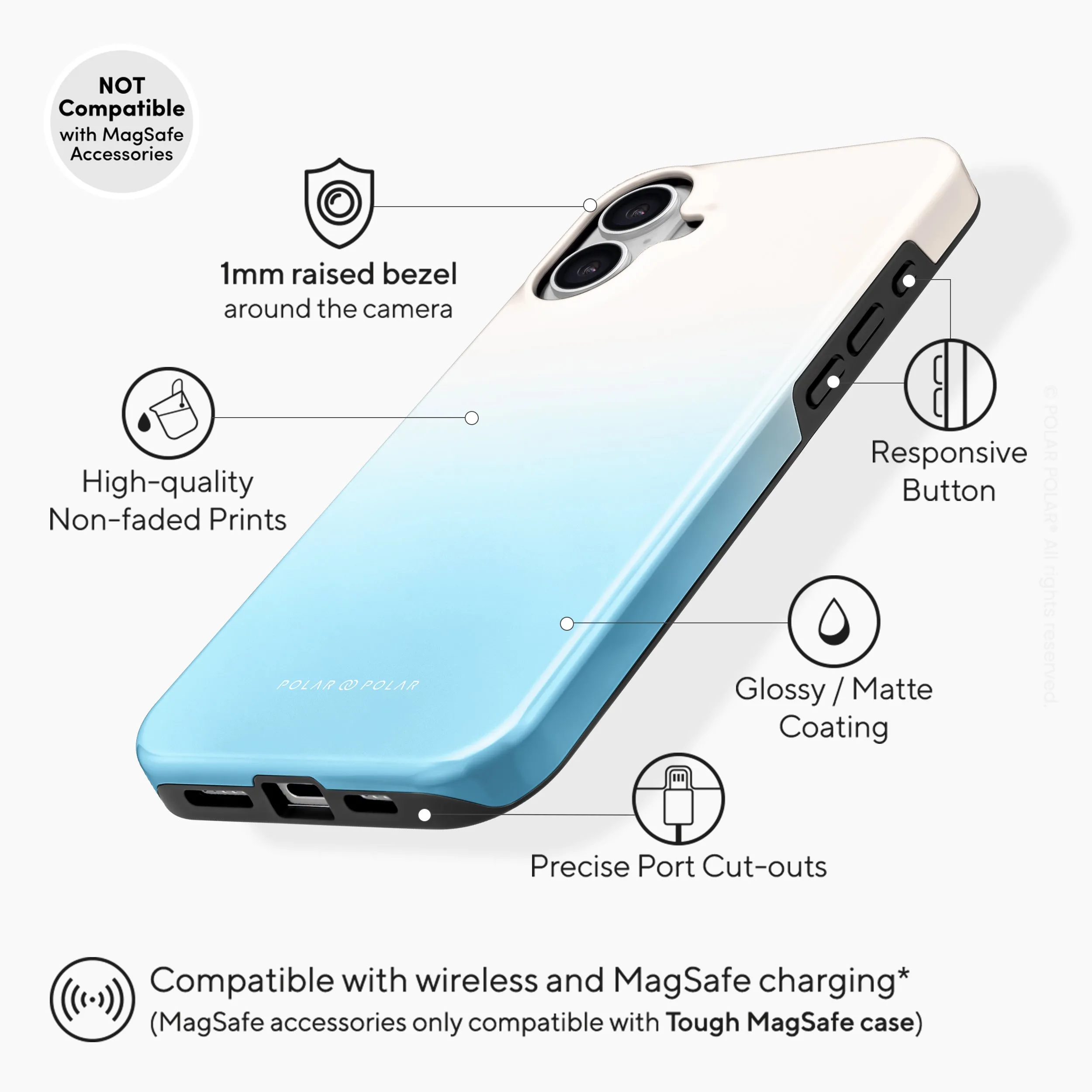 Iceberg Pastel - iPhone 16 Case