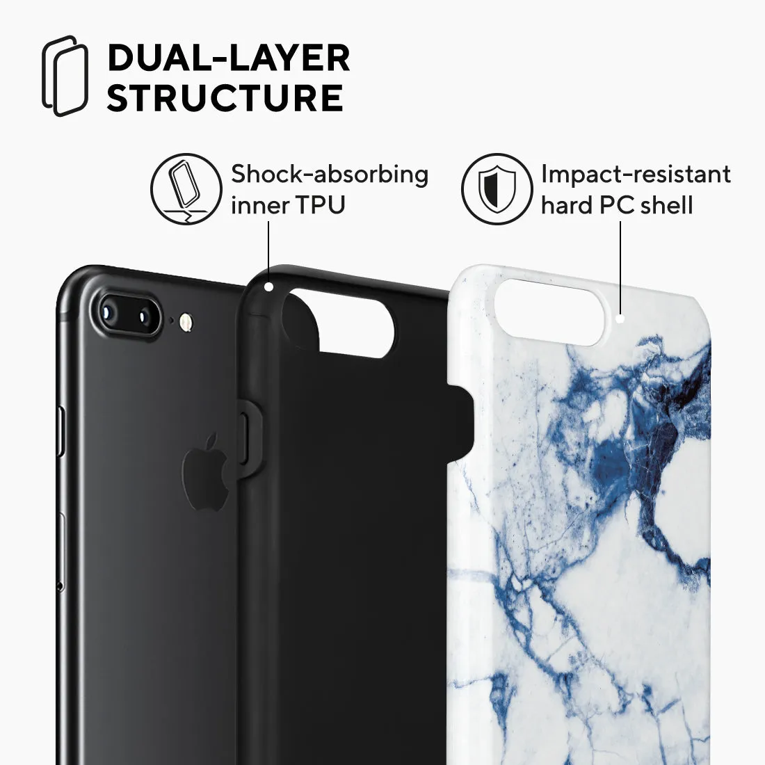 Indigo Vase Custom - iPhone 8 Plus/7 Plus Case