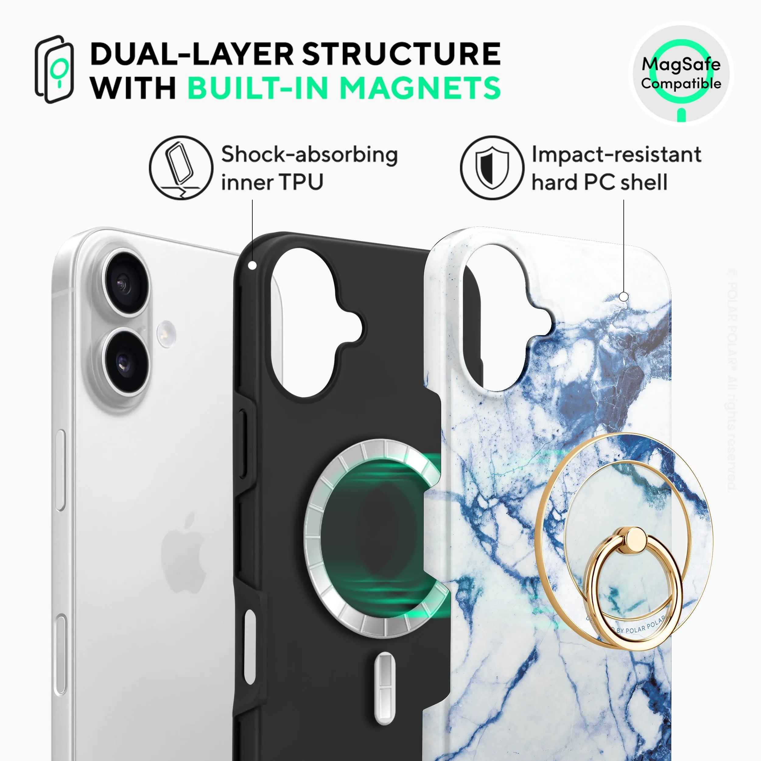Indigo Vase - iPhone 16 Case