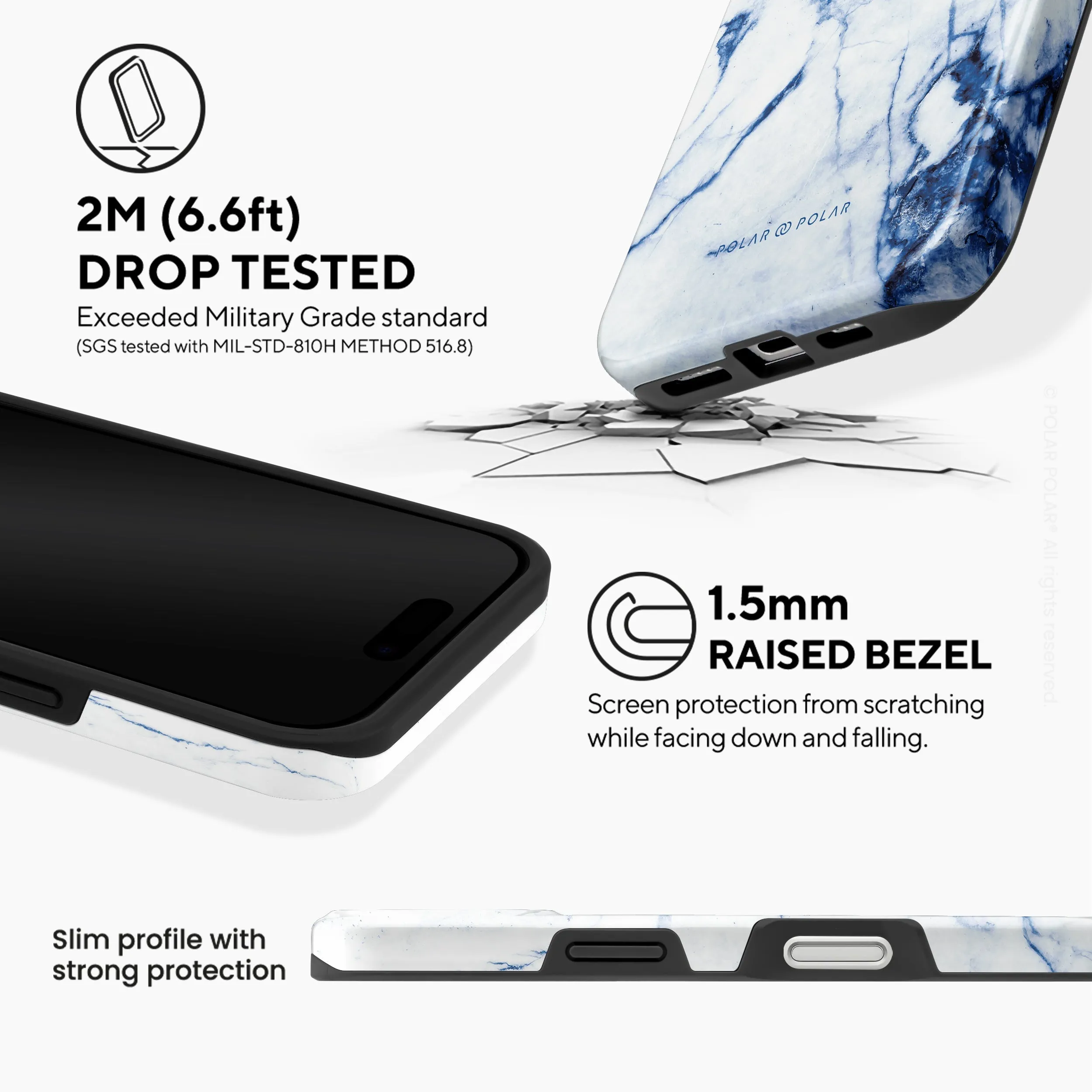 Indigo Vase - iPhone 16 Case