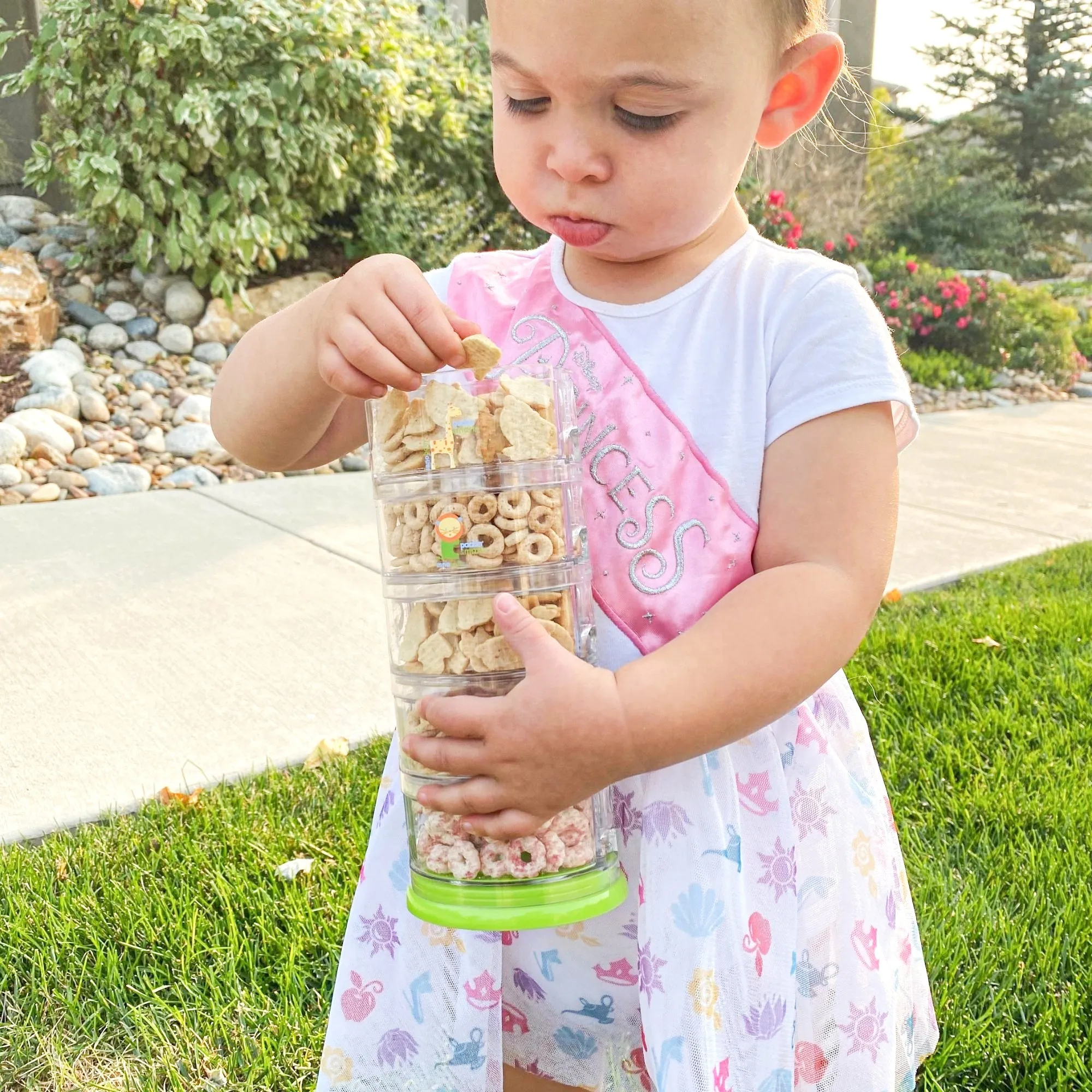 Innobaby Packin' SMART Stackables -5 Tier / Zoo Animal