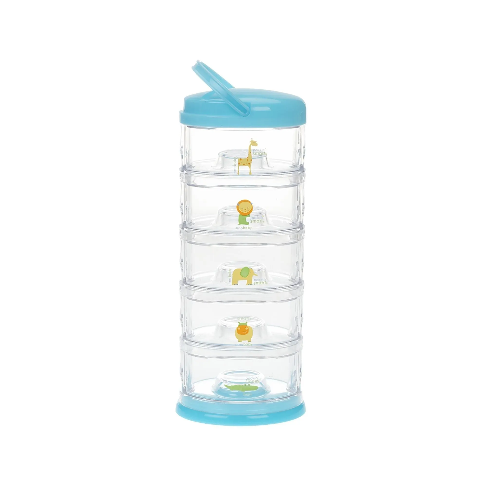 Innobaby Packin' SMART Stackables -5 Tier / Zoo Animal