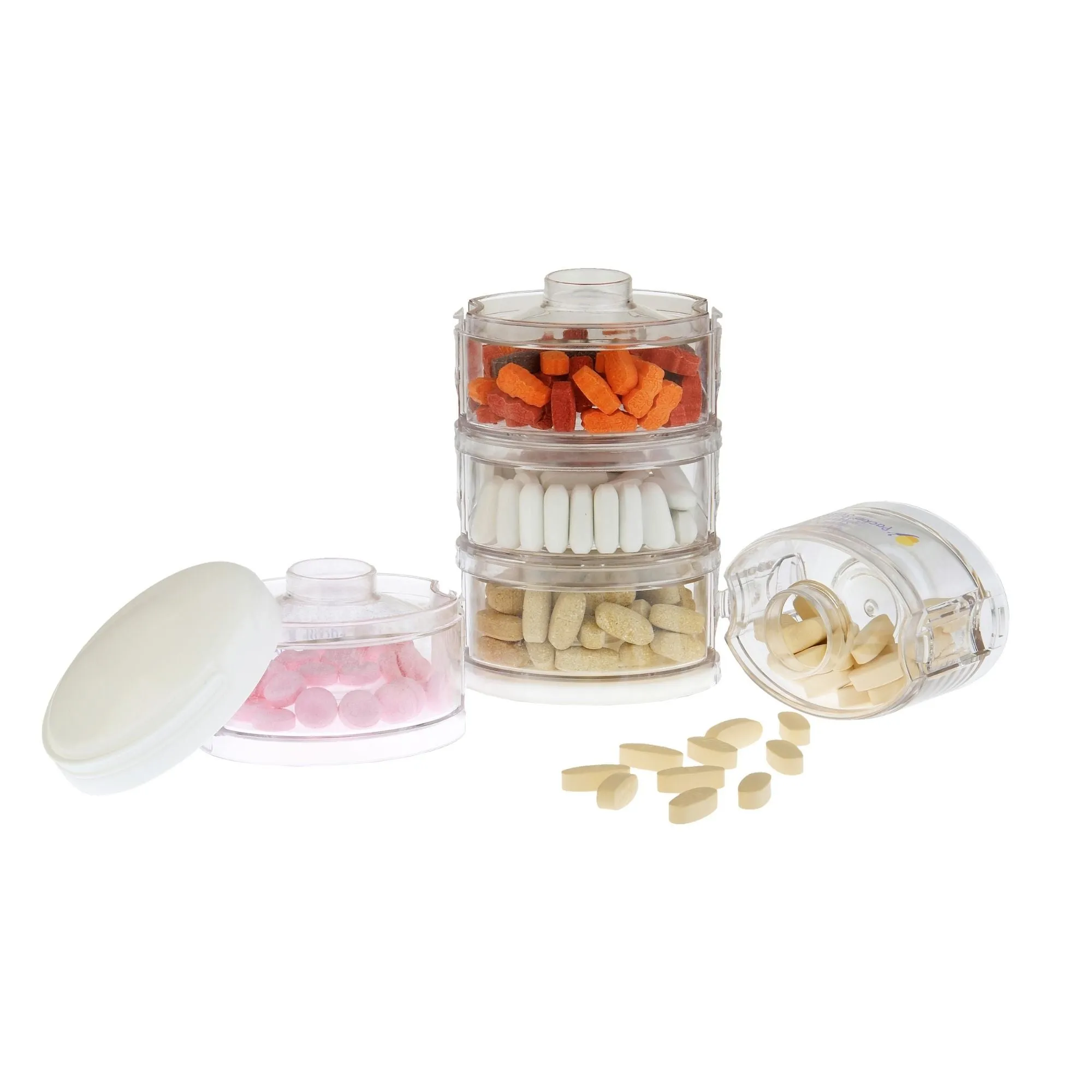 Innobaby Packin' SMART Stackables -5 Tier / Zoo Animal